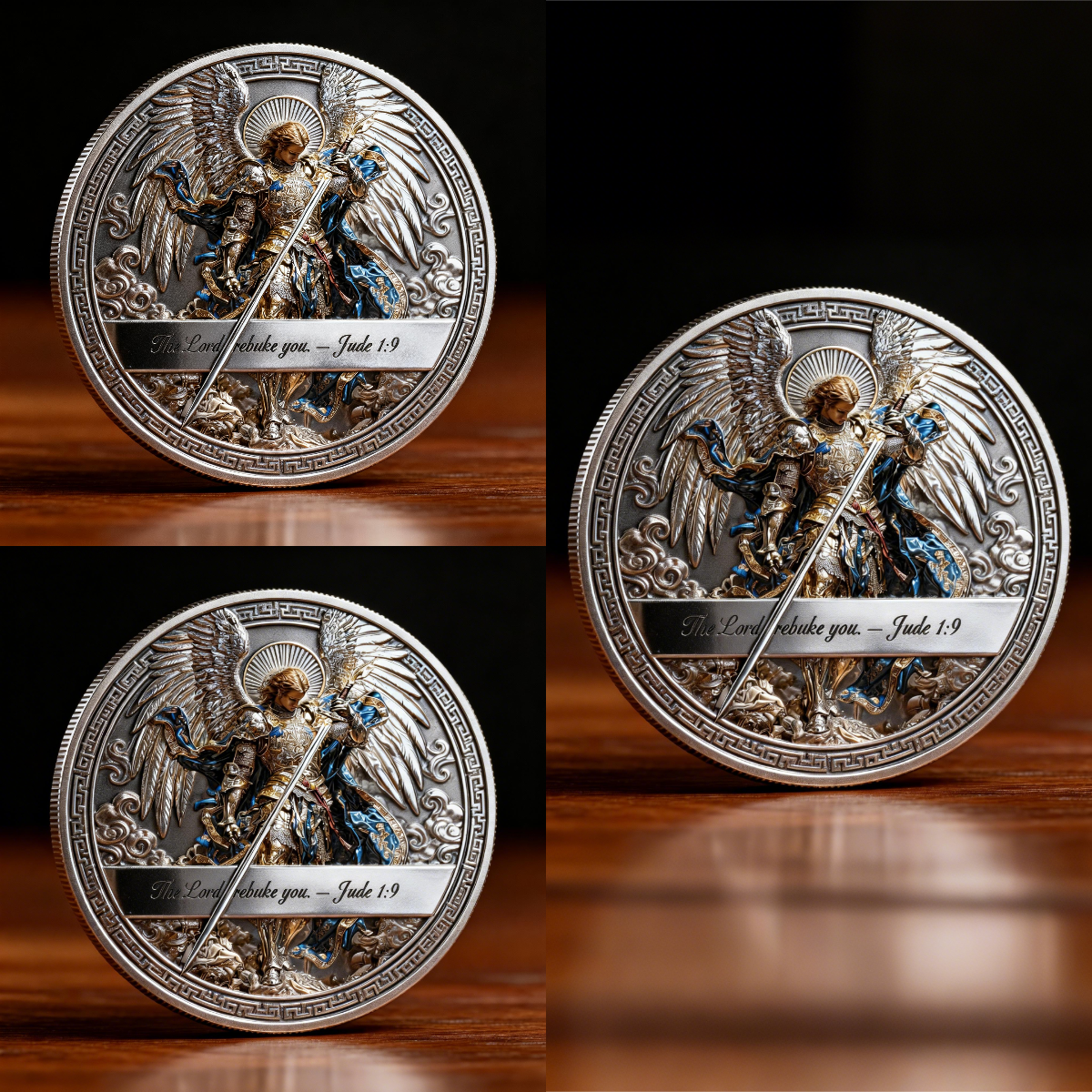 🏆Flash Sale 60% OFF - St. Michael the Archangel – “Victory Over Evil” Commemorative Metal Medal