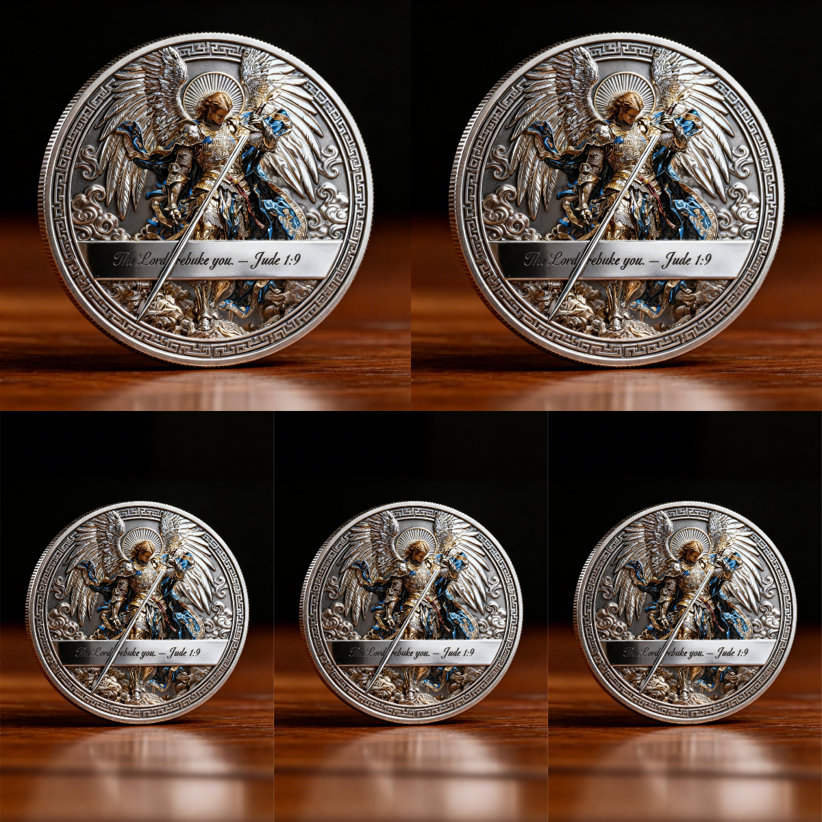 🏆Flash Sale 60% OFF - St. Michael the Archangel – “Victory Over Evil” Commemorative Metal Medal