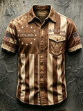 Men'S 250Th Anniversary National Print  Shirt