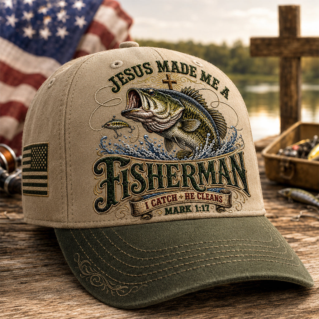 Christian Faith Art Print Vintage Baseball Cap