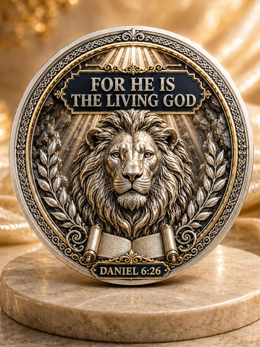 Daniel in the Lions’ Den Commemorative Metal Medal