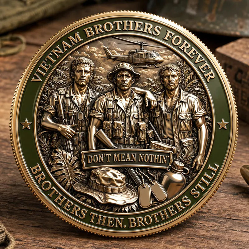 Vietnam Brothers Forever Commemorative Coin
