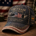 Welcome Home Vietnam Veterans Memorial Baseball Cap