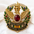Exquisite Vietnam Veteran Brooch