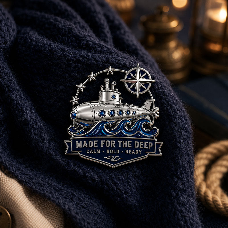 Deep Sea Legends Ocean Explorer Submarine Pin