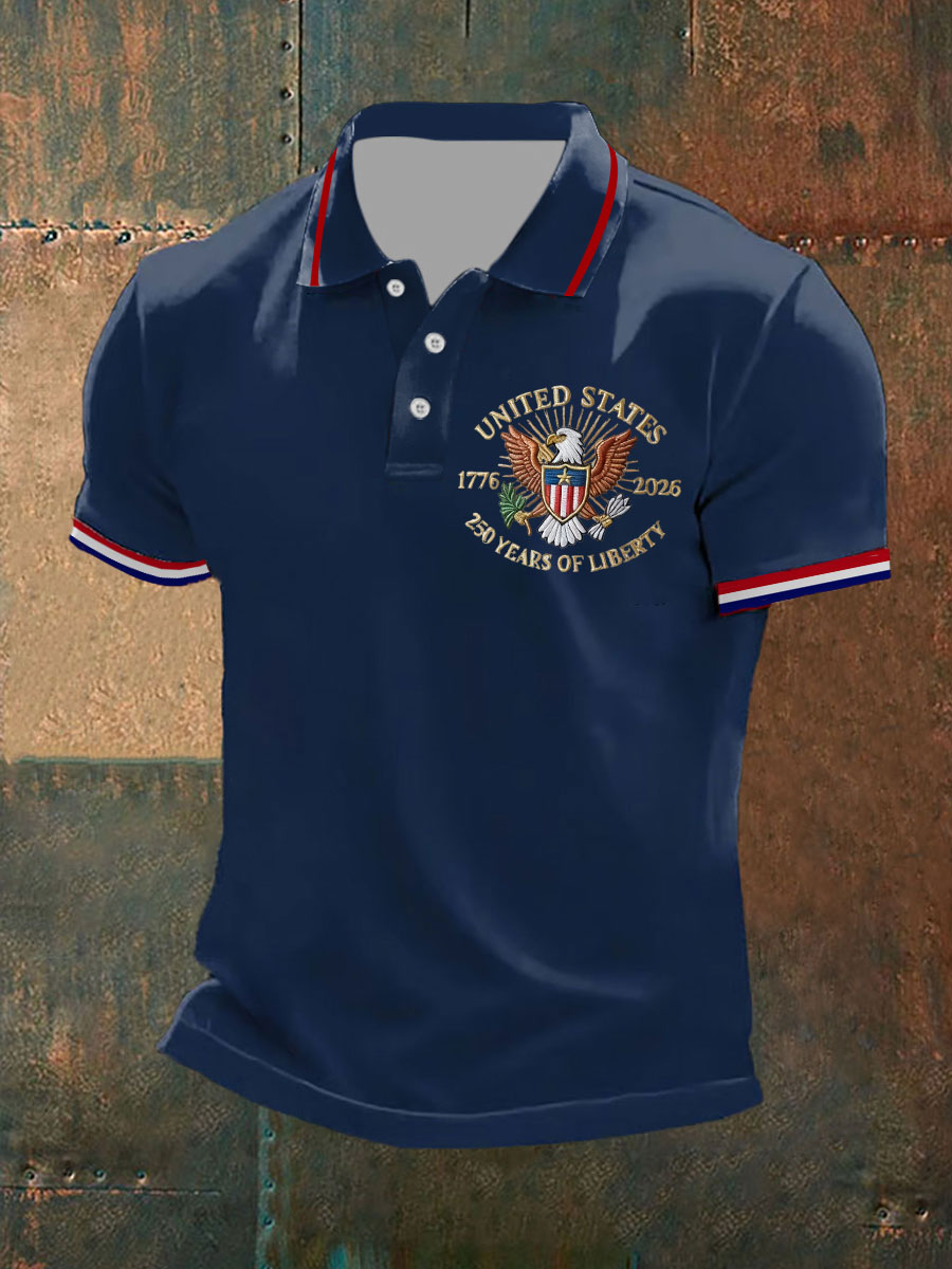 Men's 250th Printed Casual Top