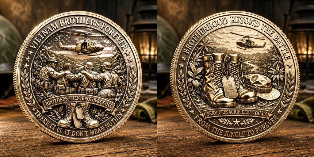 Vietnam Brothers Forever Commemorative Coin