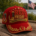 "Red Friday" Veteran Commemorative Casual Baseball Cap