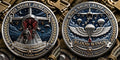 Night Jump Airborne Commemorative Metal Medal