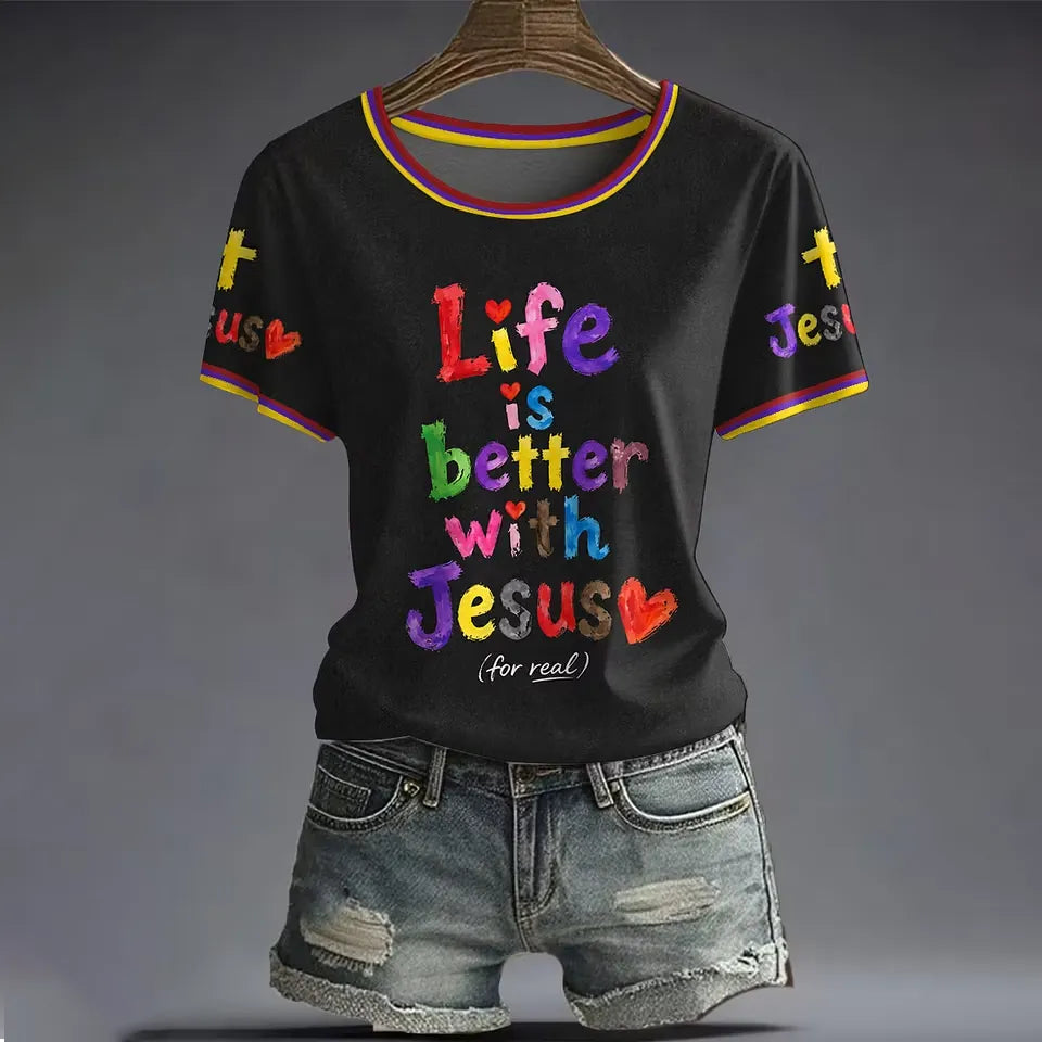 Women's Faith Printed T-shirt