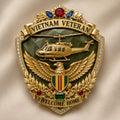 Exquisite Vietnam Veteran Brooch