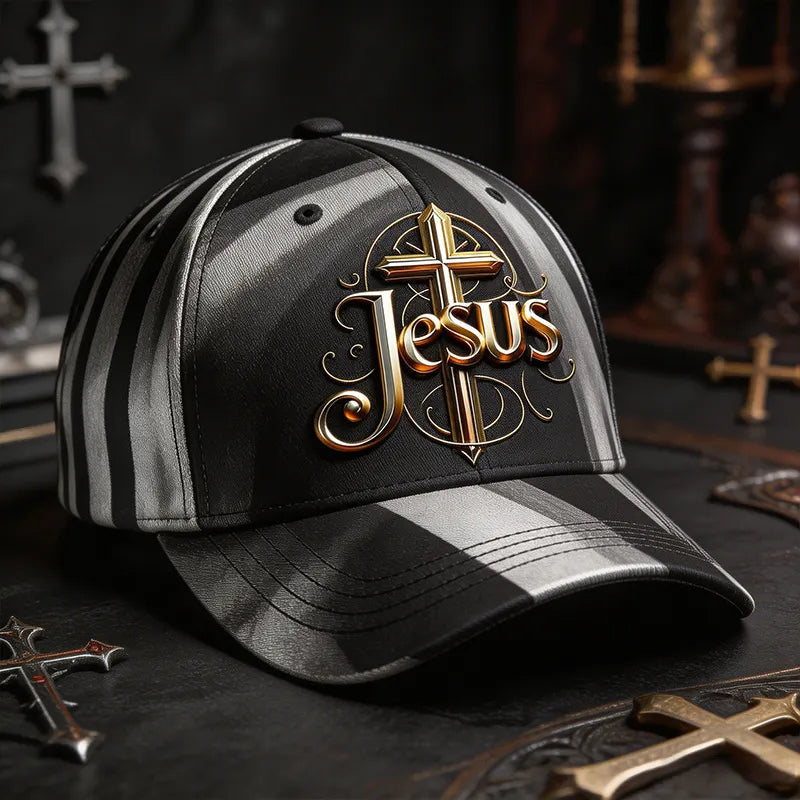Religious Faith Jesus Art Print Casual Cap