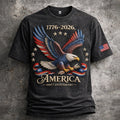 US 250th Anniversary Printed Casual Short Sleeve T-Shirt