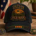 Never Underestimate A Vietnam Veteran Old Man Baseball Cap