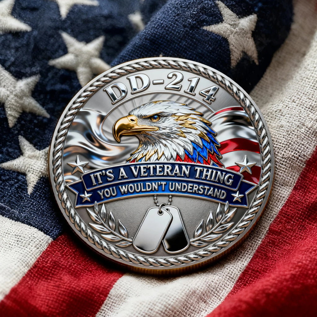 🔥New Year Sale 50% OFF🪙 DD-214 Veteran Edition Commemorative Metal Medal