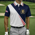 US 250th Anniversary Print Men's Polo Shirt