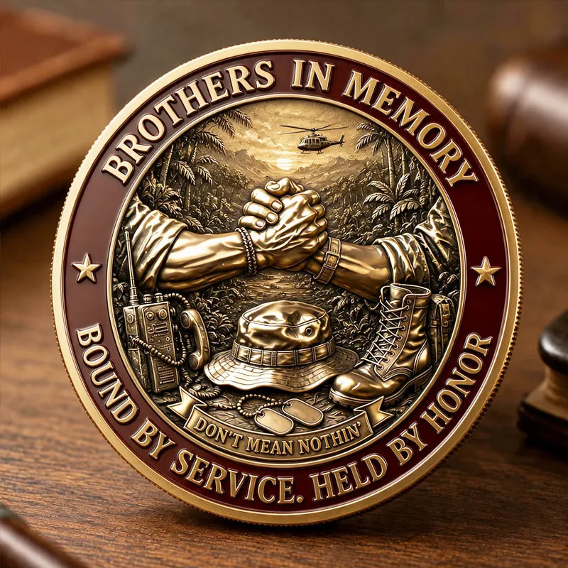 Vietnam Brothers Forever Commemorative Coin