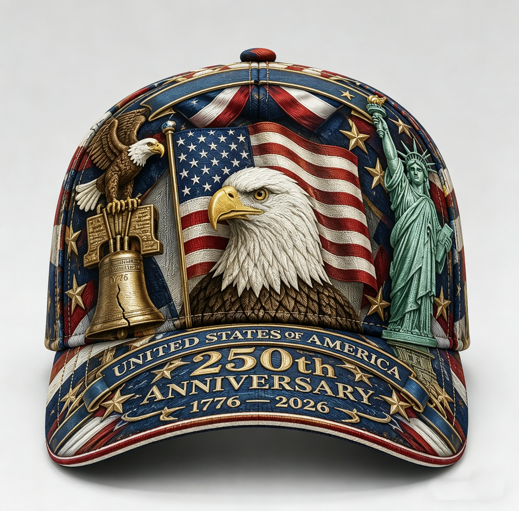 ⚡️INDEPENDENCE DAY 49% OFF -HONOR THE LEGACY. WEAR THE PRIDE. 250th Anniversary Patriotic Cap (1776–2026)