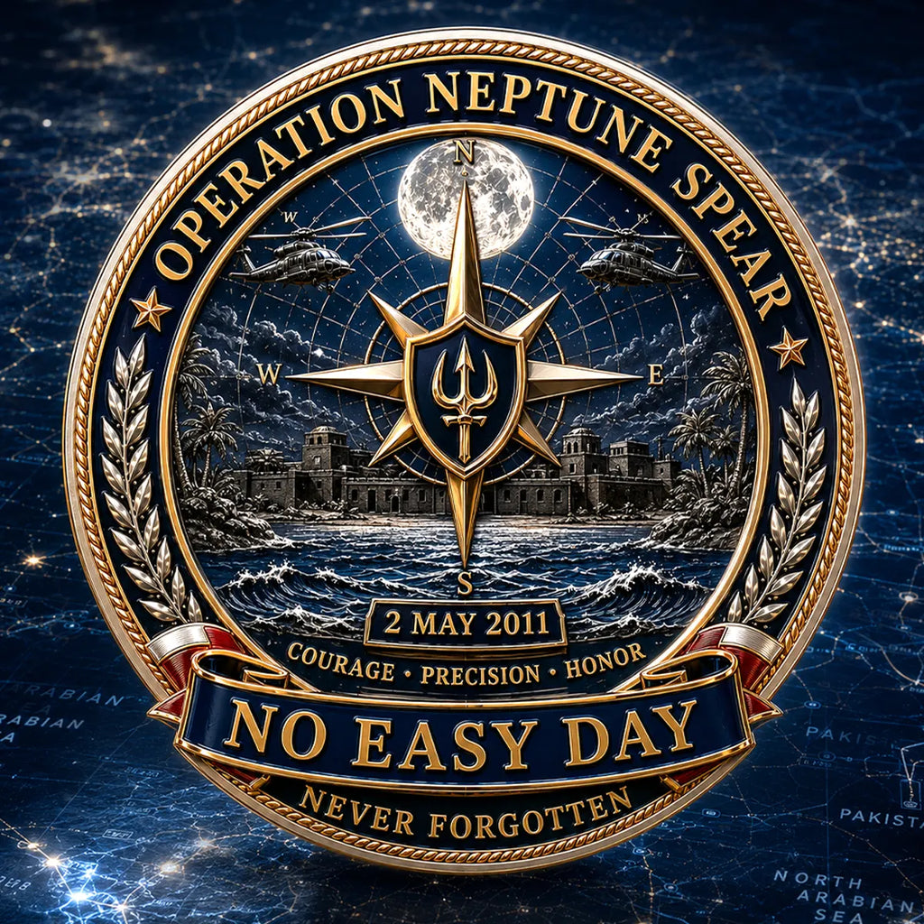 No Easy Day’ Navy SEAL Elite Mission Medal