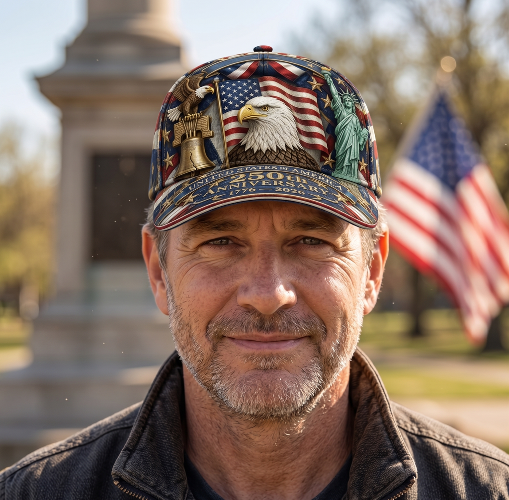 ⚡️INDEPENDENCE DAY 49% OFF -HONOR THE LEGACY. WEAR THE PRIDE. 250th Anniversary Patriotic Cap (1776–2026)
