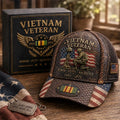 Vietnam Veteran Memorial Mesh Baseball Cap