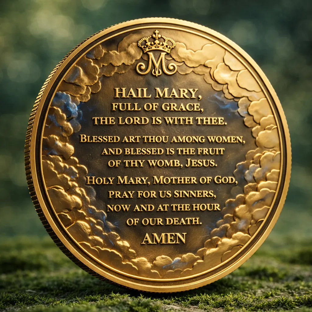 ⚡️Last Day 60% OFF - Blessed Virgin Mary Commemorative Metal Medal