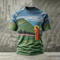 Men's Faith Jesus Printed Casual T-Shirt