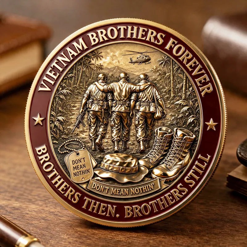 Vietnam Brothers Forever Commemorative Coin