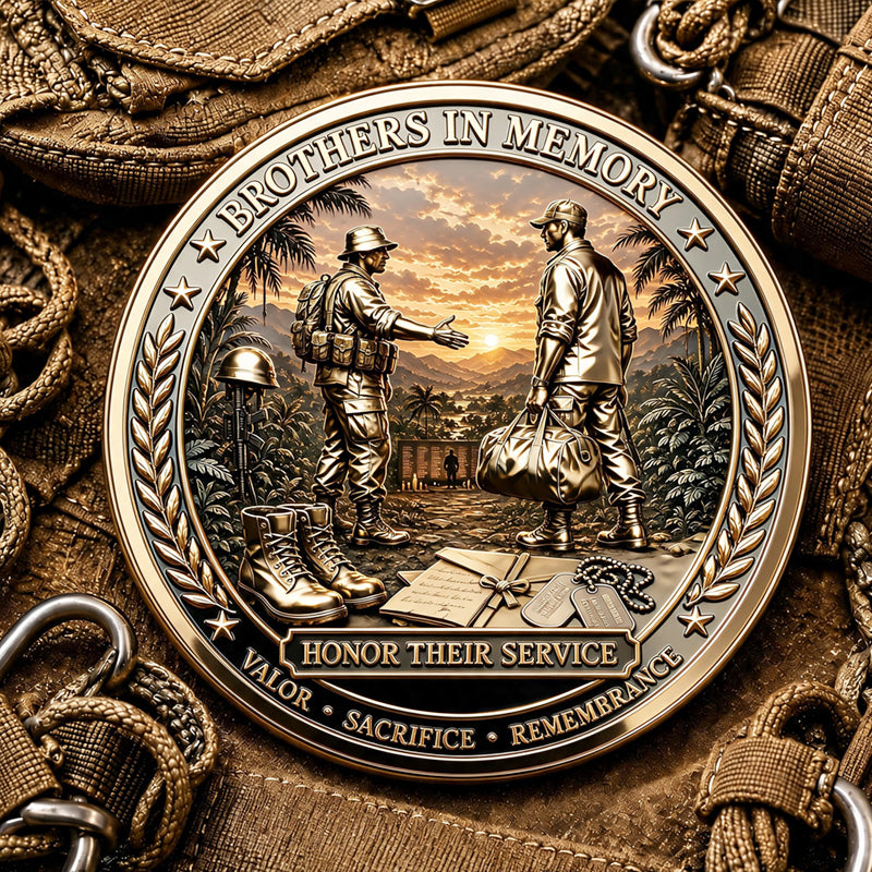 Vietnam Veteran Welcome Home Brother Commemorative Coin