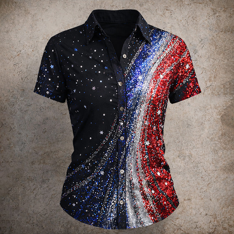 US 250th Anniversary Art Print Casual Shirt