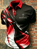 Men'S Faith Casual Printed Shirt