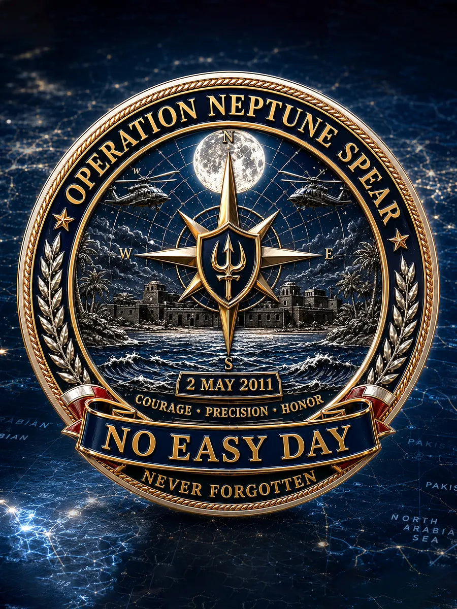 No Easy Day’ Navy SEAL Elite Mission Medal