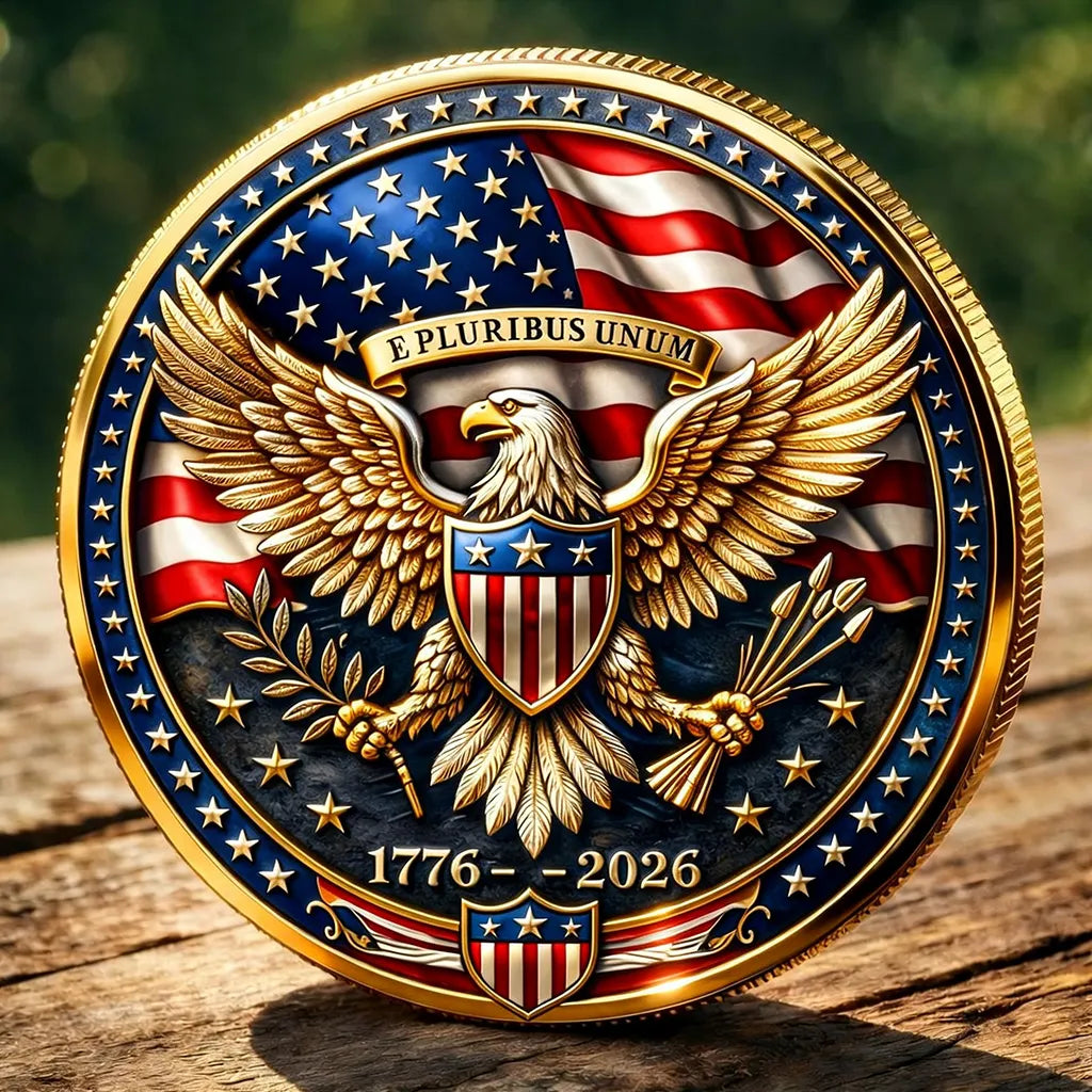 America’s 250th Anniversary Commemorative Metal Medal (1776–2026)