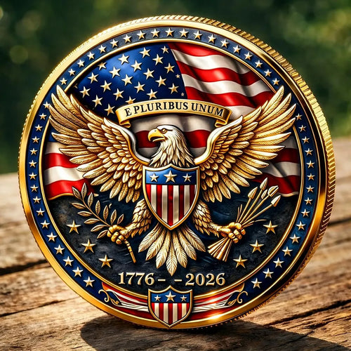 America’s 250th Anniversary Commemorative Metal Medal (1776–2026)