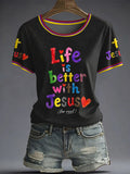 Women's Faith Printed T-shirt