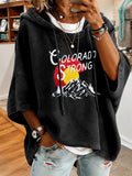 Women'S Casual Colorado Strong Hoodie