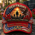 "Red Friday" Veteran Commemorative Casual Baseball Cap