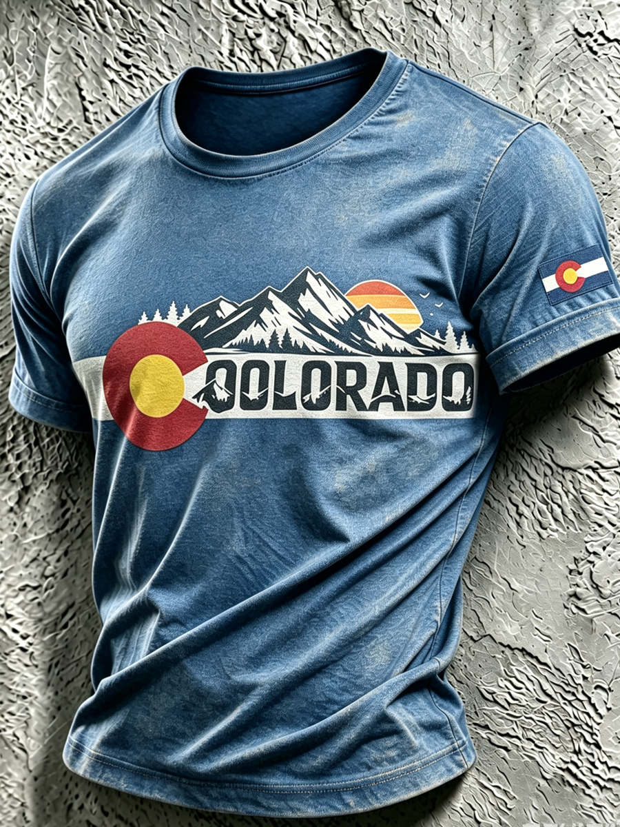 Men's Colorado Strong Printed Commemorative T-Shirt