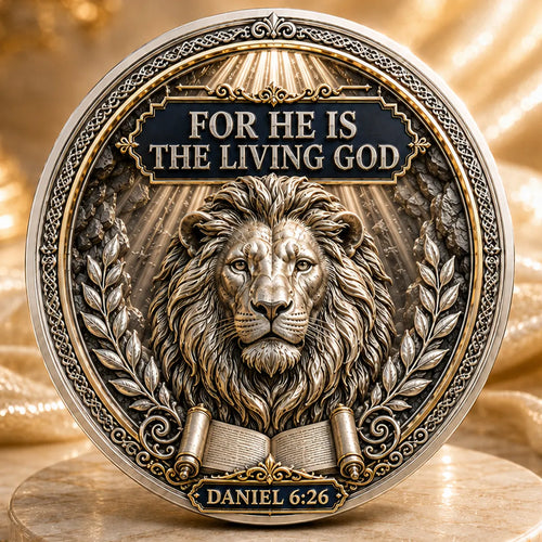 Daniel in the Lions’ Den Commemorative Metal Medal