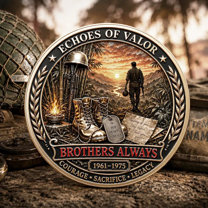 Vietnam Veteran Welcome Home Brother Commemorative Coin