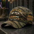 Vietnam Veteran Tribute Printed Casual Hat