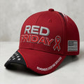 "Red Friday" Veteran Commemorative Casual Baseball Cap