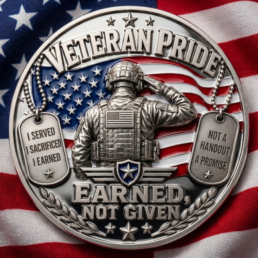 🔥LAST DAY 50% OFF🔥 - DD-214 Veteran Pride Medal