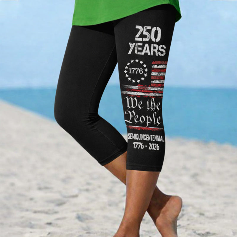 US 250th Anniversary Print Leggings