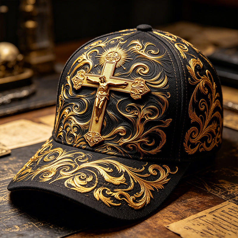Religious Faith Cross Art Print Casual Cap