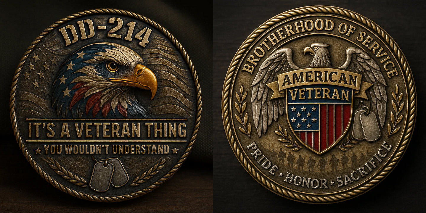 It’s a Veteran Thing You Wouldn't Understand Commemorative Metal Medal