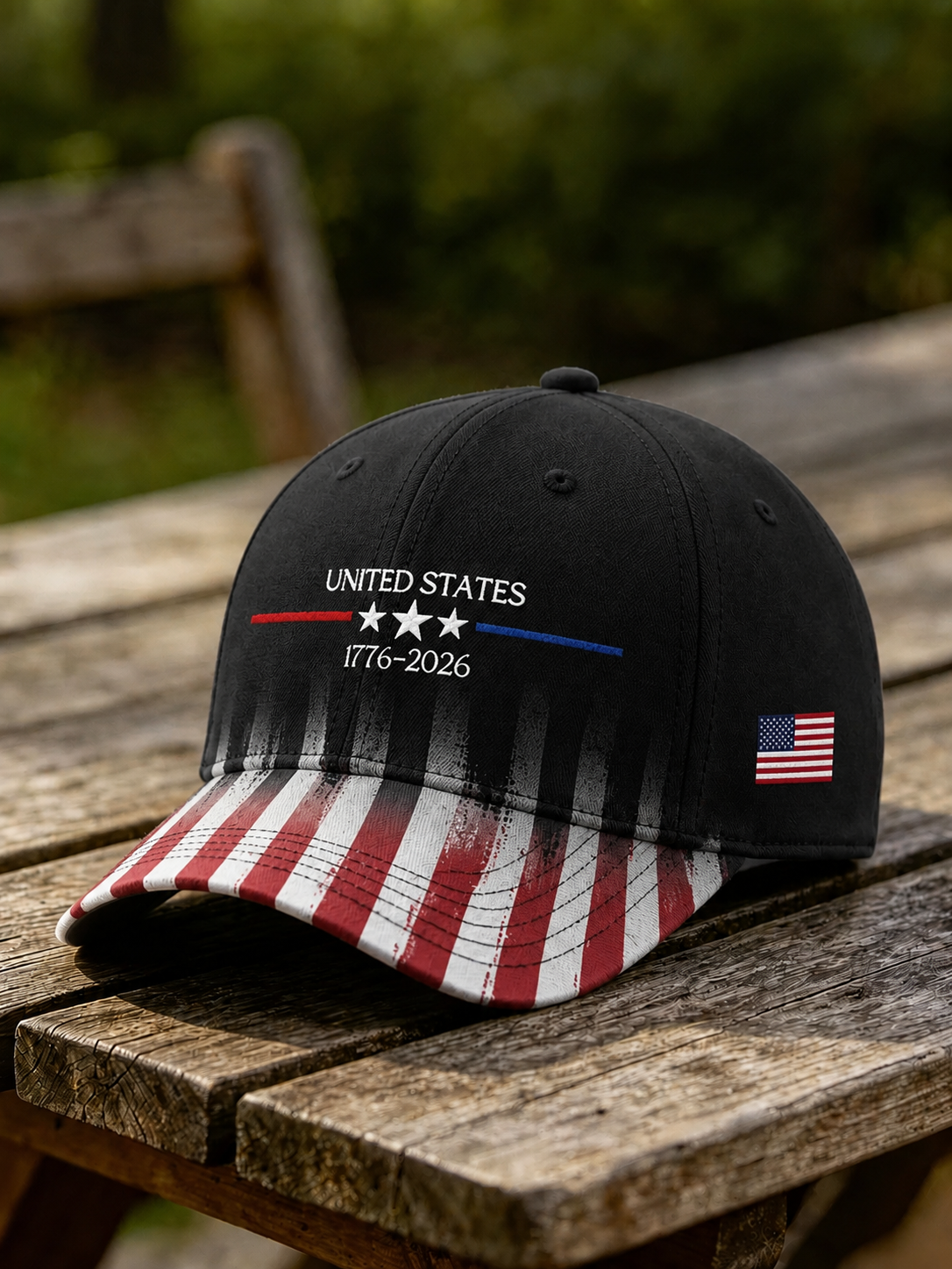Unisex Embroidered USA 250 Years Freedom Cap