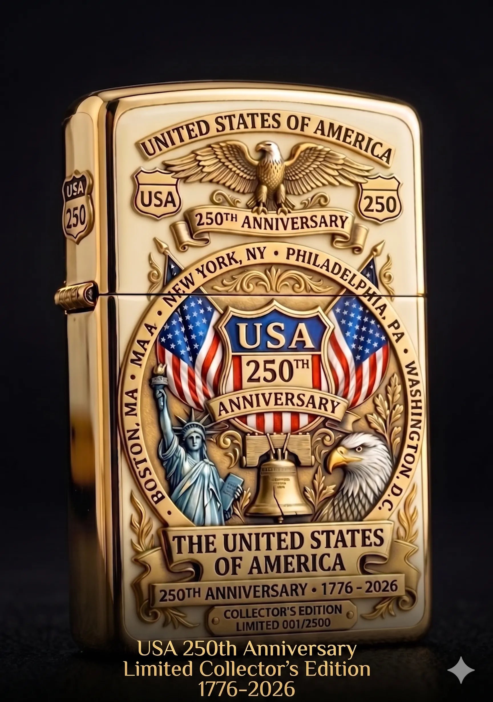 🔥 Father’s Day Sale -🎁USA 250th Anniversary Lighter(BUY 3 FREE SHIPPING)