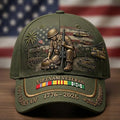 Vietnam Veteran Graphic Print Casual Hat