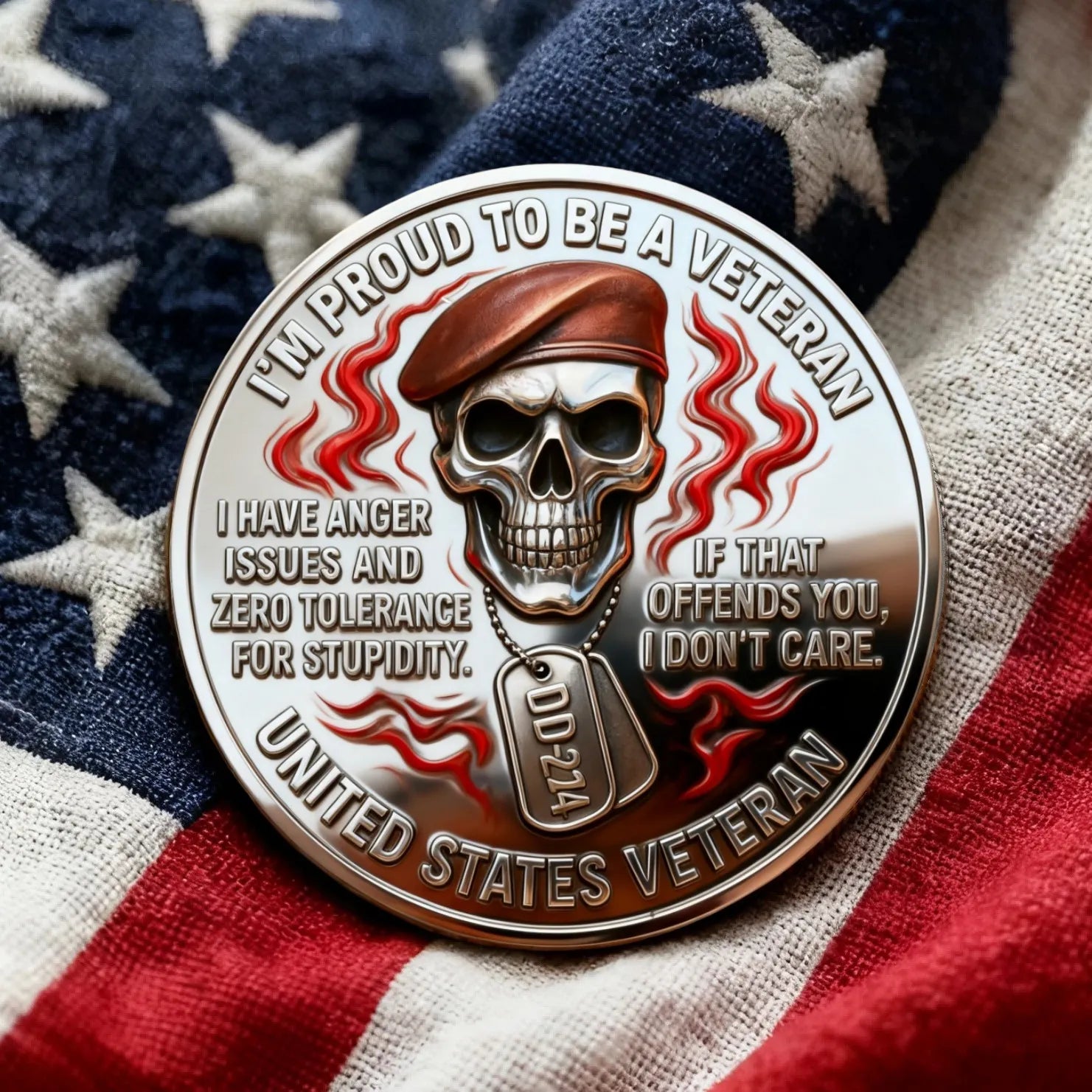 🔥New Year Sale 50% OFF🪙 DD-214 Veteran Edition Commemorative Metal Medal